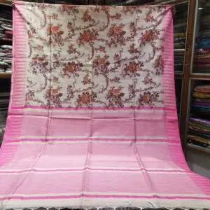 Floral Print Bamboo Silk