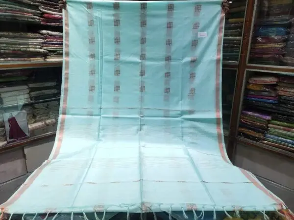 Copper work Cotton-Silk
