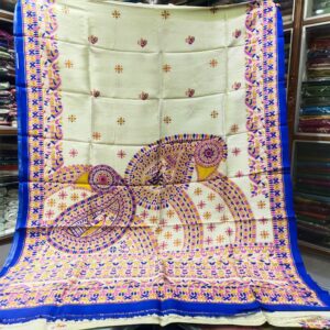 Hand Printed Pure Silk