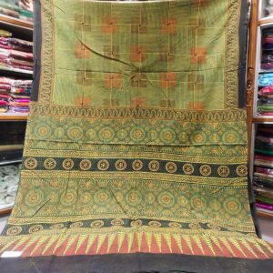 Digital Printed Pure Soft Rajathani Cotton Saree