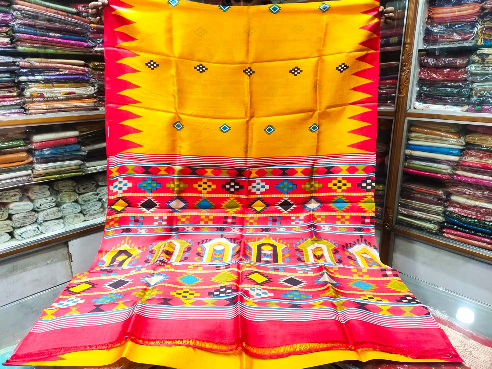 Bishnupuri Pure Silk