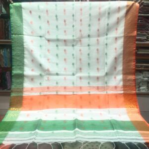 Little Princess Traditional Handloom Poly-Cotton Saree